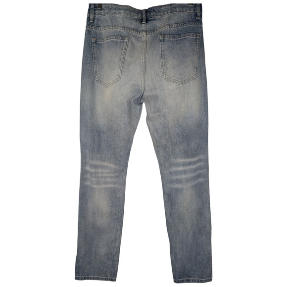 Fear Of God FOG Sixth Collection Denim Pants Light Blue Wash Jeans - Picture 2 of 7